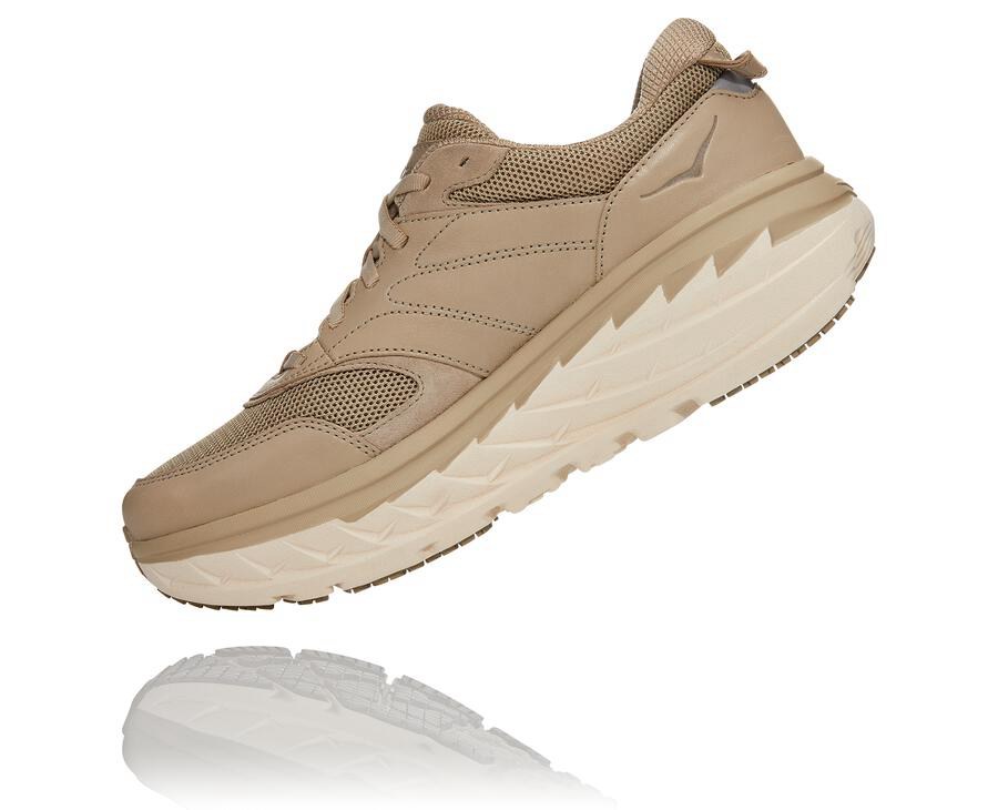 Hoka One One Koşu Ayakkabısı Erkek Kahverengi - Bondi L - XR2086359